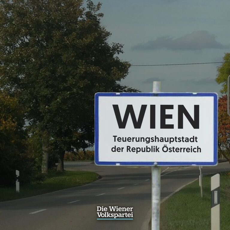Read more about the article VP-Mahrer/Wölbitsch: „Wien bleibt weiter Teuerungshauptstadt“